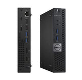 (Refurbished) Dell OptiPlex Tiny Desktop (Intel i3 | WiFi | Windows 11 Pro| MS Office| VGA),Black